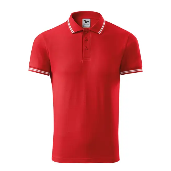Tricou Polo Urban pentru echipa ta! TPO2 Rosu-Barbat, L