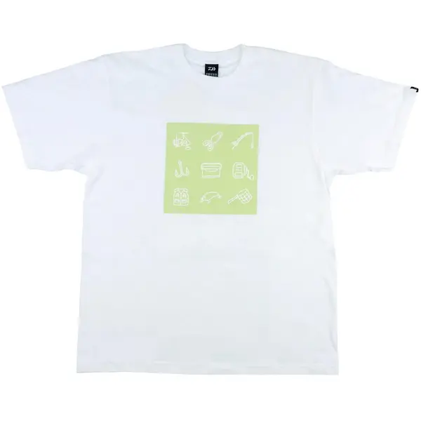 Tricou Print White Cotton marime L