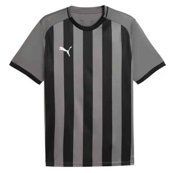 Tricou Puma teamLIGA26 Striped - 13 Gray Black, S