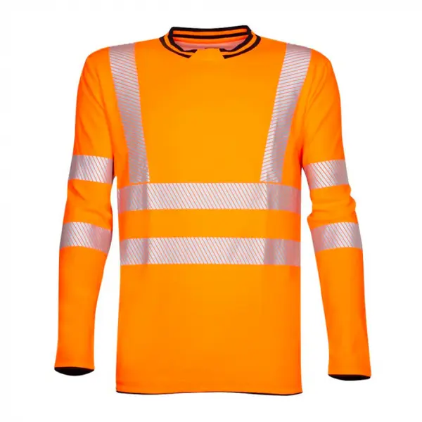 Tricou reflectorizant portocaliu cu maneca lunga, Ardon Signal 3XL, PORTOCALIU FLUO