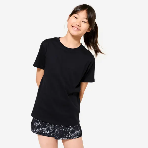 Tricou respirant Sport Negru Fete