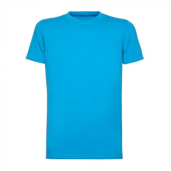 Tricou simplu albastru-deschis cu maneca scurta, Ardon Trendy 4XL, ALBASTRU