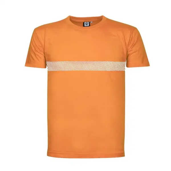 Tricou simplu reflectorizant barbati, cu maneca scurta, portocaliu, XAVER XXL, PORTOCALIU FLUO