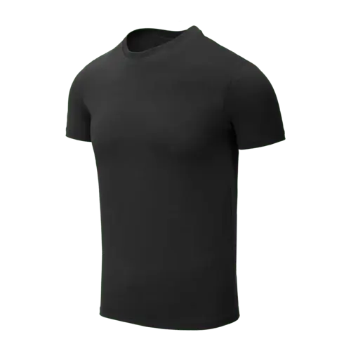 Tricou Slim Bumbac Organic Helikon-Tex® - NEGRU / L