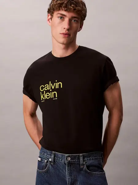 Tricou Ss 20s Io Calvin Klein Circ Gr