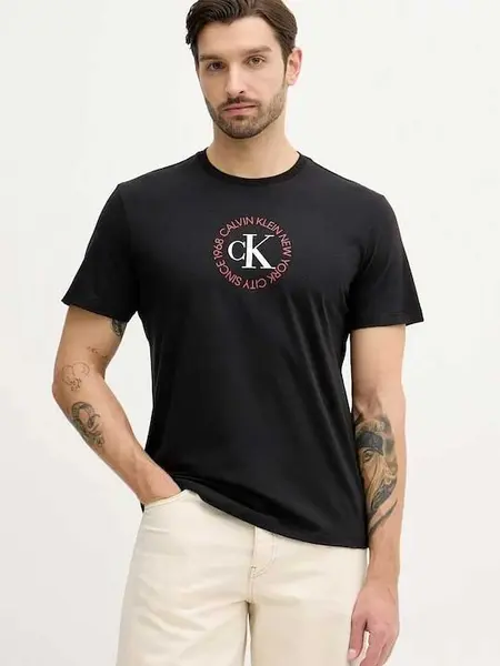 Tricou Ss 30s Whsl Ck Word Circle Gra