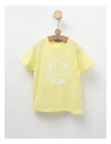 Tricou Summer Fun Times, galben