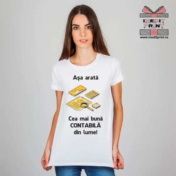 Tricou Sunt Contabil TP139 -