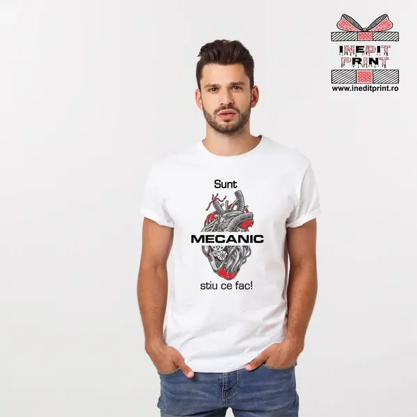 Tricou Sunt Mecanic Stiu ce fac TP137 -