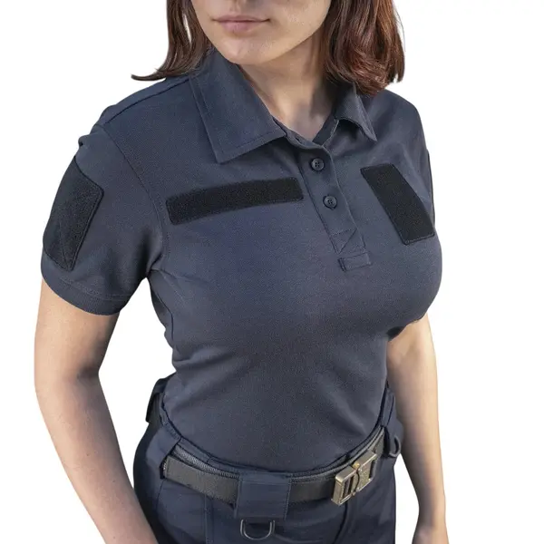 Tricou tactic polo dama navy blue M-TAC - L