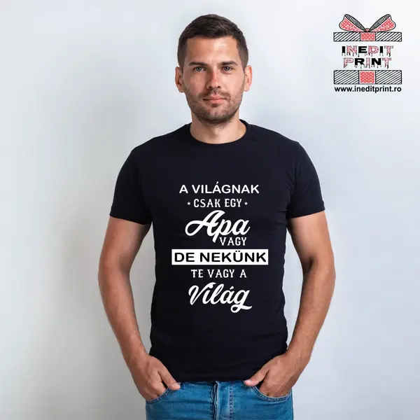 Tricou Tata - intreaga lume - Maghiara TPM15 -