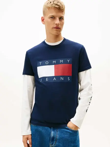 Tricou Tjm Reg Big Flag Ss Ext
