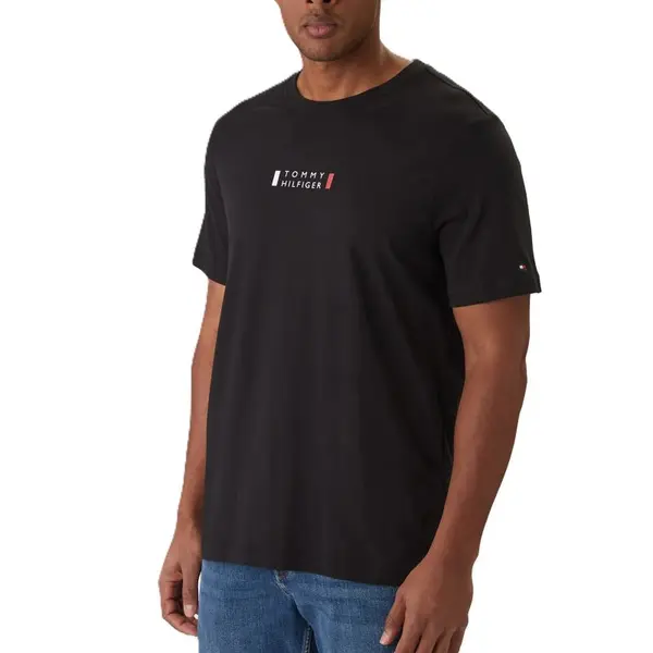 Tricou Tommy Hilfiger BRAND LOVE SMALL CENTER TEE