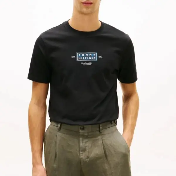 Tricou Tommy Hilfiger HERITAGE LABEL TEE