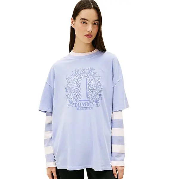 Tricou Tommy Hilfiger TJW OVS TOMMY DOLLAR TEE