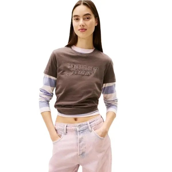 Tricou Tommy Hilfiger TJW REG GMD SCRIPT TEE