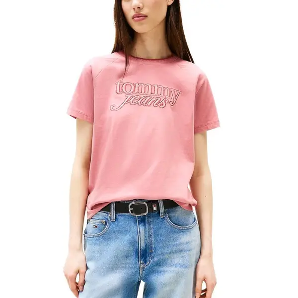 Tricou Tommy Hilfiger TJW REG SCRIPT TEE EXT