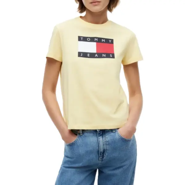 Tricou Tommy Hilfiger TJW REG TJ FLAG SS TEE