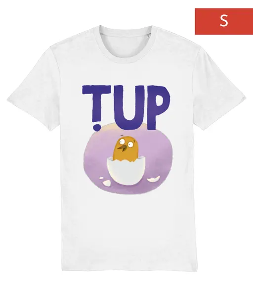 Tricou Țup alb S