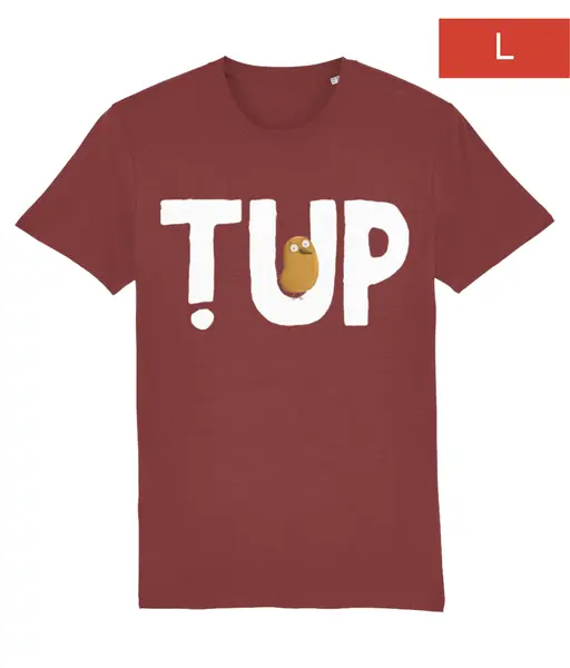 Tricou Țup burgundy L