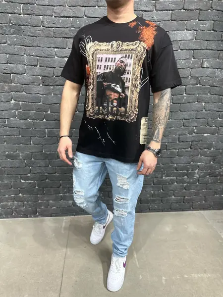 TRICOU TUPAC BLACK TSAS407(002) (MĂRIME: M)