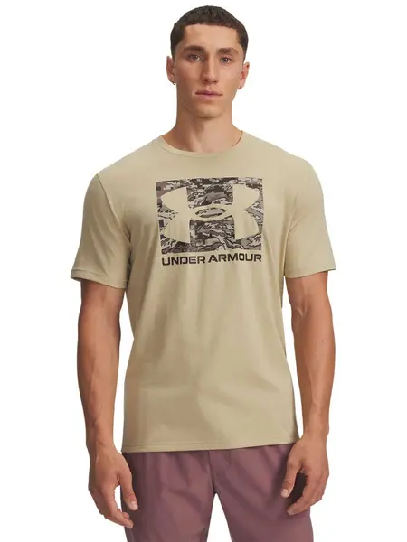 Tricou Ua Abc Camo Boxed Logo Ss