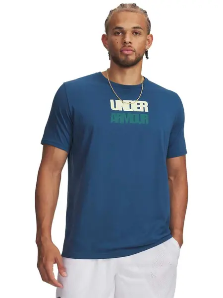 Tricou Ua M Block Logo Ss