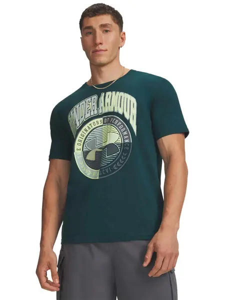 Tricou Ua M Varsity Crest Ss