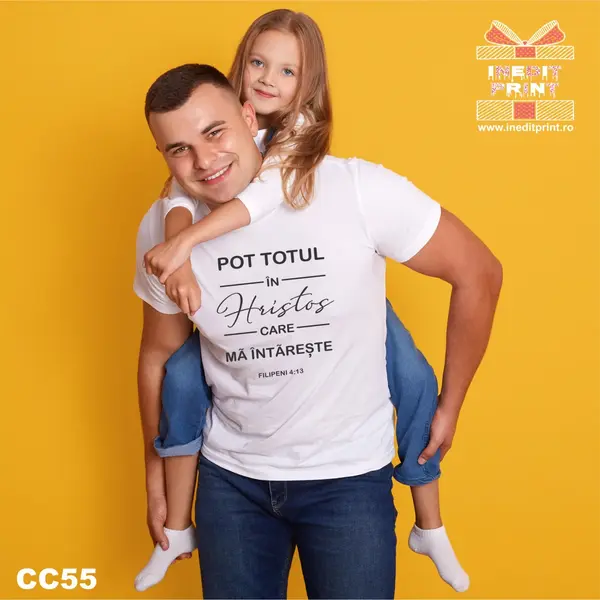 Tricou Verset Filipeni 4:13 CC55 -