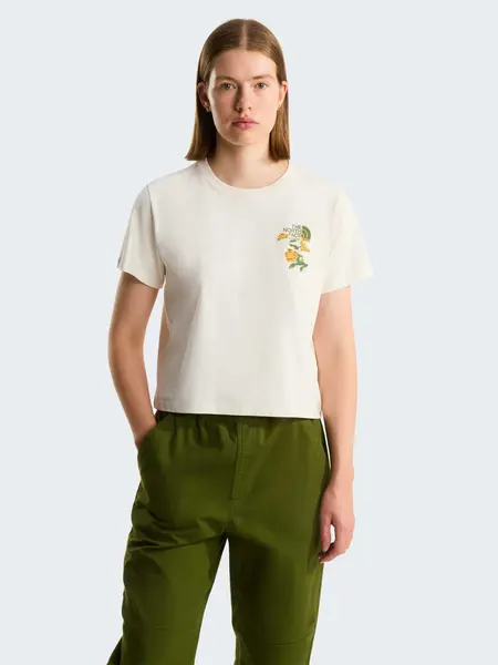 Tricou W Flora Embro Regular Short Sleeve Tee-g