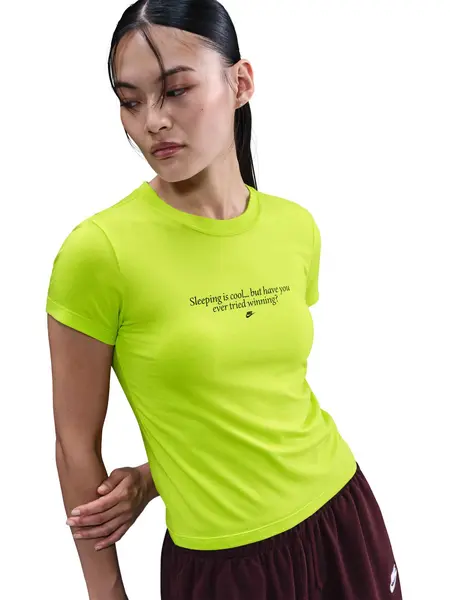 Tricou W Nsw Nk Chll Knit Vrb