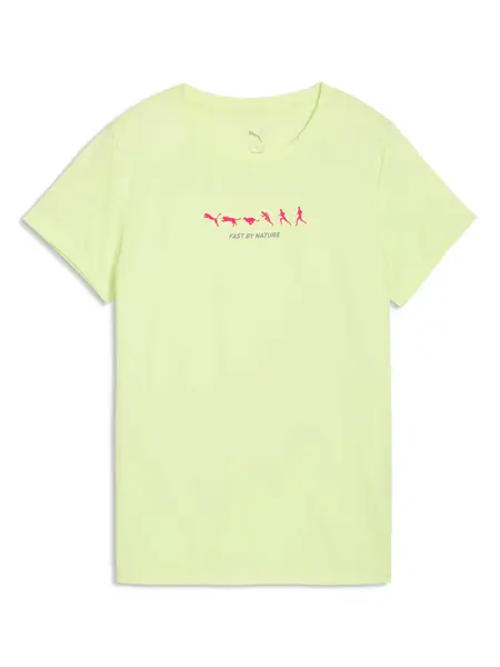 Tricou W Run Slogan Graphic