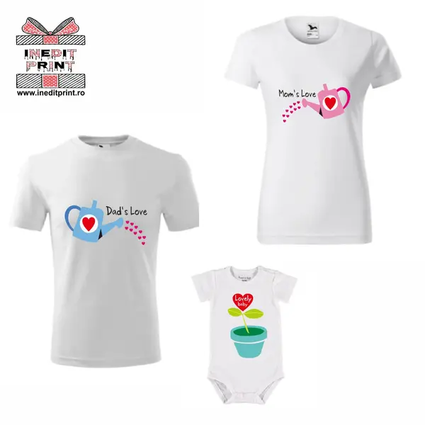 Tricouri aniversare Love family TA8