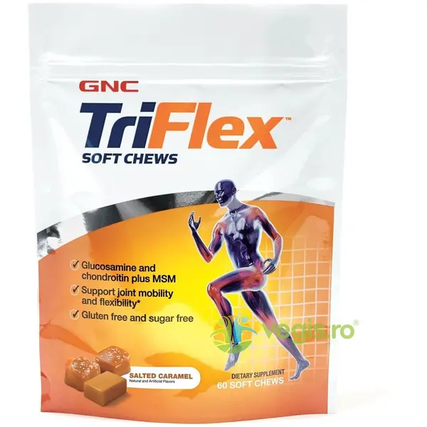 TriFlex (Caramele cu Aroma de Caramel Sarat) 60buc