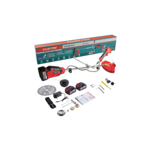 Trimmer cu Acumulator StartPro SBT2-21/1M, 20V, 4Ah, 8000 rpm