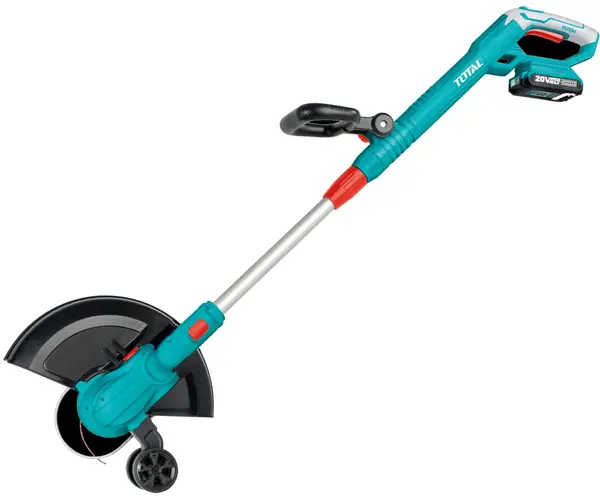 Trimmer cu acumulator TOTAL - 20V, 180°, fără baterie