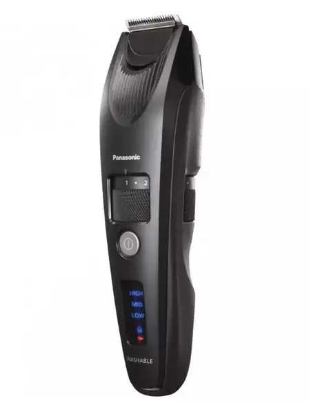 Trimmer Panasonic ER-SB40-K803, lavabil, motor liniar de mare viteza, 1-10mm, 19 de trepte, Li-ion, Negru