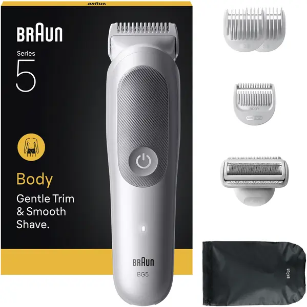 Trimmer pentru corp Braun - BG5550, Grey