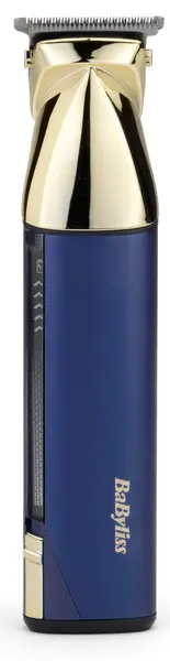 Trimmer pentru față și corp BaByliss – Super-X Metal MT992E, albastru/auriu