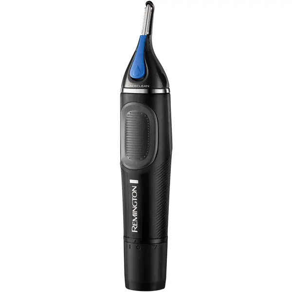 Trimmer pentru nas/urechi Remington NE3870, Baterii, Negru/Albastru
