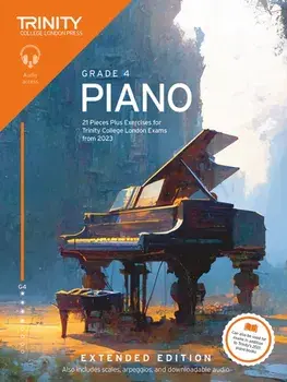 Trinity College London Piano Exam Pieces Plus Exercises from 2023: Grade 4: Extended Edition, Paperback/Trinity College London