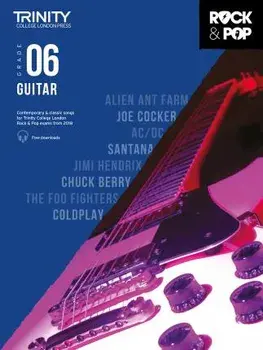 Trinity College London Rock & Pop 2018 Guitar Grade 6, Sheet Map/***
