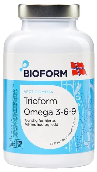Trioform Omega 3-6-9, 120 capsule, Bioform