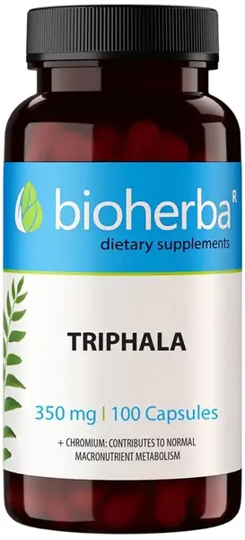 Triphala, 350 mg, 100 capsule, Bioherba