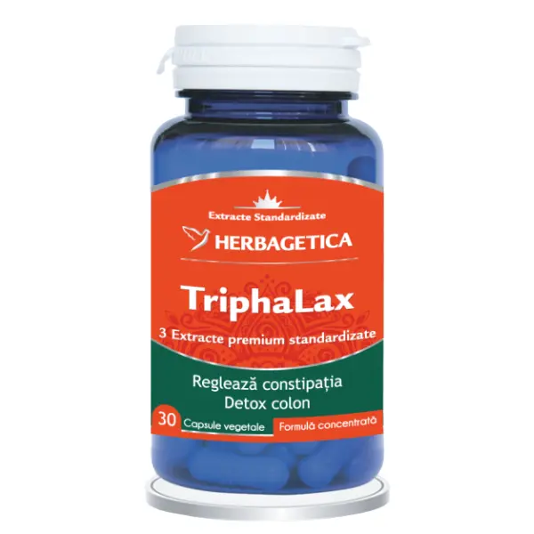 Triphalax, Herbagetica | 30 capsule