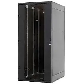 TRITON Cabinet metalic TRITON RMA-22-A88-BAX-N1, 22U, 800 x 800 mm, usa sticla, panouri laterale detasabile, Negru