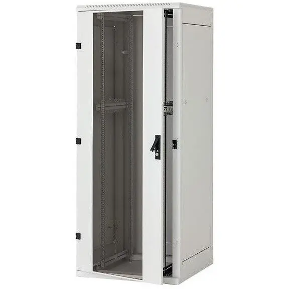 TRITON Cabinet metalic TRITON RMA-42-A81-CAX-N1, 42U, dimensiuni 800 x 1000 mm, usa sticla, panouri laterale detasabile, gri