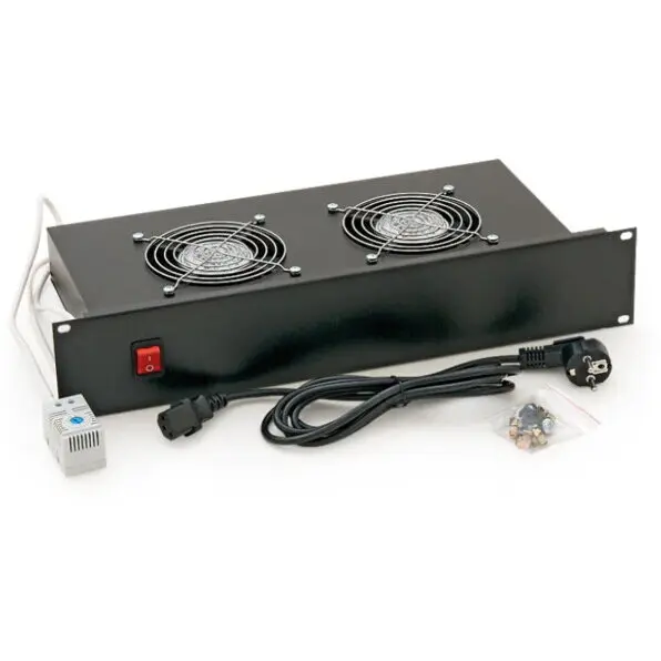 TRITON Panou ventilatie Triton RAB-CH-X01-A1, 2x Fan, Black