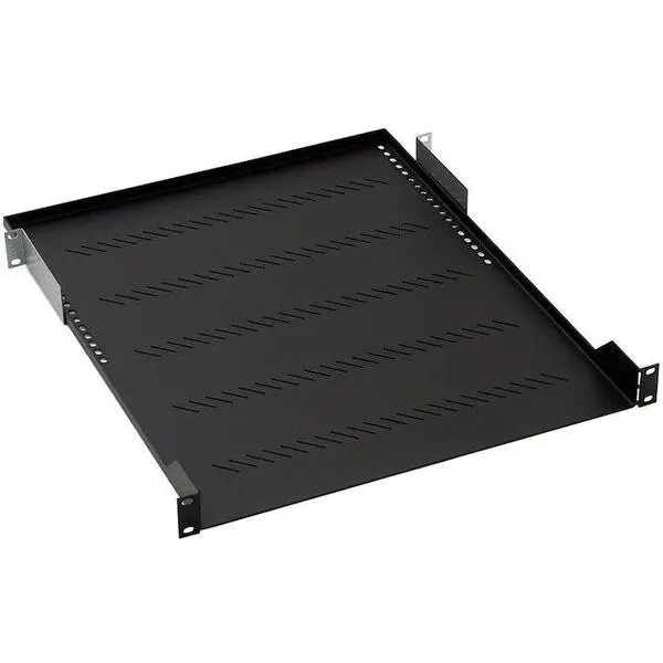 TRITON Raft fix perforat Triton 1U/650, Max 40kg, Negru