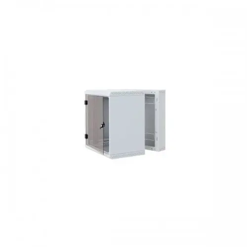 TRITON TRITON Rack de perete 19' sectiune simpla 6U 600x600 usa sticla, panouri laterale fixe, securizare c